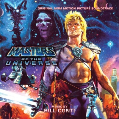BILL CONTI ''MASTERS OF THE UNIVERSE SOUNDTRACK'' CD [NEW SEALED] RARE HE-MAN