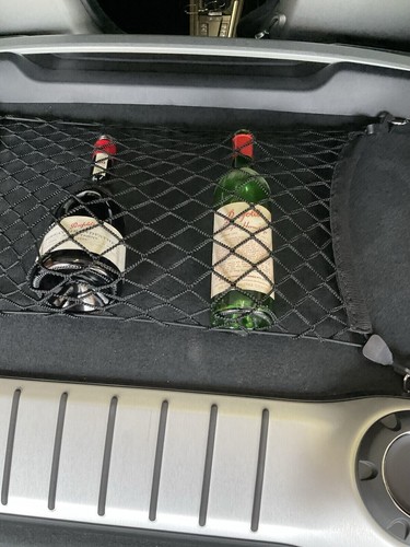 2 Rear Trunk Floor Style Upper and Lower Cargo Nets for PORSCHE CAYMAN 2006–2025 - Picture 9 of 24