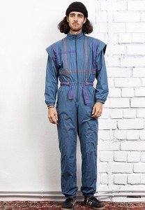 Vintage ADIDAS Tracksuit Jumpsuit Men's 