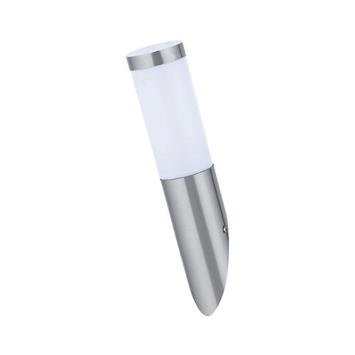 Flambeau Defne-1 inox E27 60W lampe murale extérieure argentée éclairage jardin