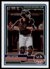 Jack Payton 2023 Panini Stars & Stripes Rookie Card RC #79 USA Collegiate