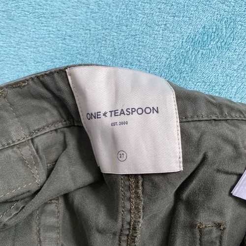 OneTeaspoon Cargo Motion Jeans Size 27 Mid Rise Tapered - Picture 9 of 16