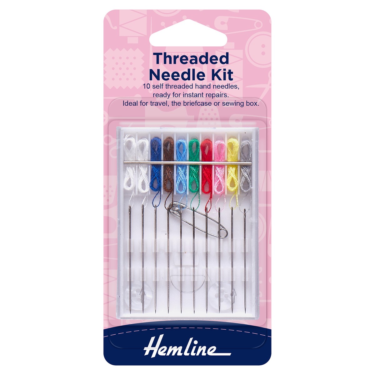 Hemline Assorted Mender Buttons - 40pc Hemline Assorted Mender Buttons - 40pc