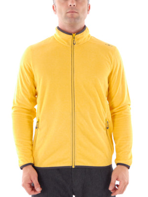 CMP Fleecejacke Übergangsjacke Funktion orange Kragen atmungsaktiv