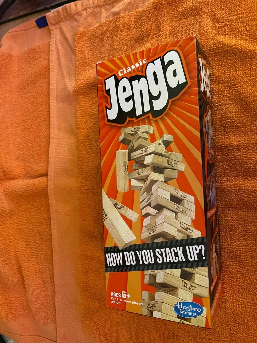 Classic Jenga Wooden Blocks I Stacking Tumbling Tower Game