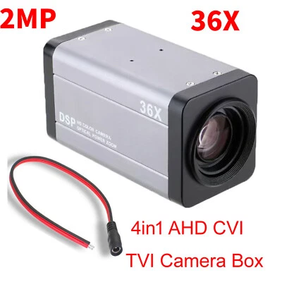 2MP HD AHD 36X Optical Zoom Camera 4-In-1 Auto Focus 4.7-94mm Lens Camera Box