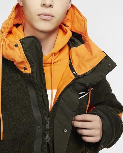 Nike Ropa Deportiva Paquete Deportivo Mems Parka Chaqueta Abrigo Talla Mediana Nuevo Con Etiquetas - Imagen 6 de 12