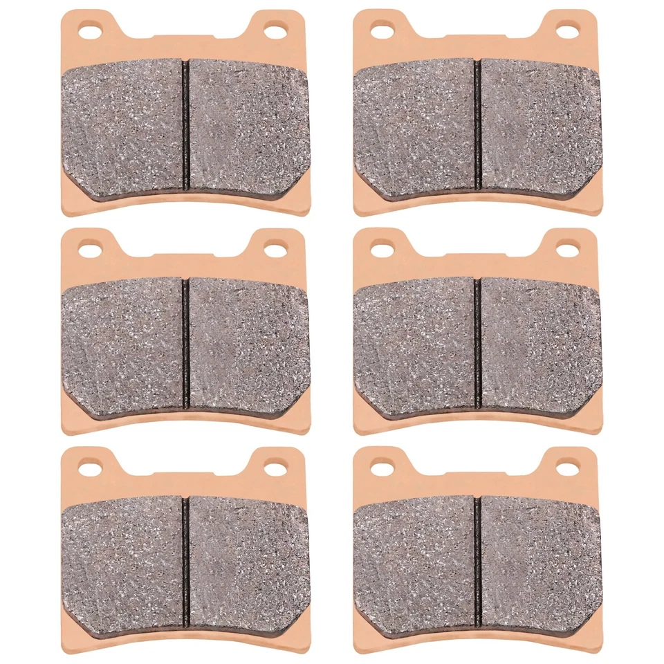 Sintered Front And Rear Brake Pads for Yamaha FZ700 FZX700 Fazer 700 1986 1987 — 第 3/4 张图片