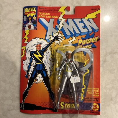 The Uncanny X-Men Storm Power Glow Action Figure 1993 ToyBiz No. 49370 ...