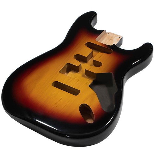 Cuerpo de guitarra compatible con Stratocaster HSS - 3 colores Sunburst - Imagen 2 de 3