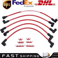 1Set 4 cylinder classic car ignition wire-90° SI-AT38042 For 4 cylinder engines