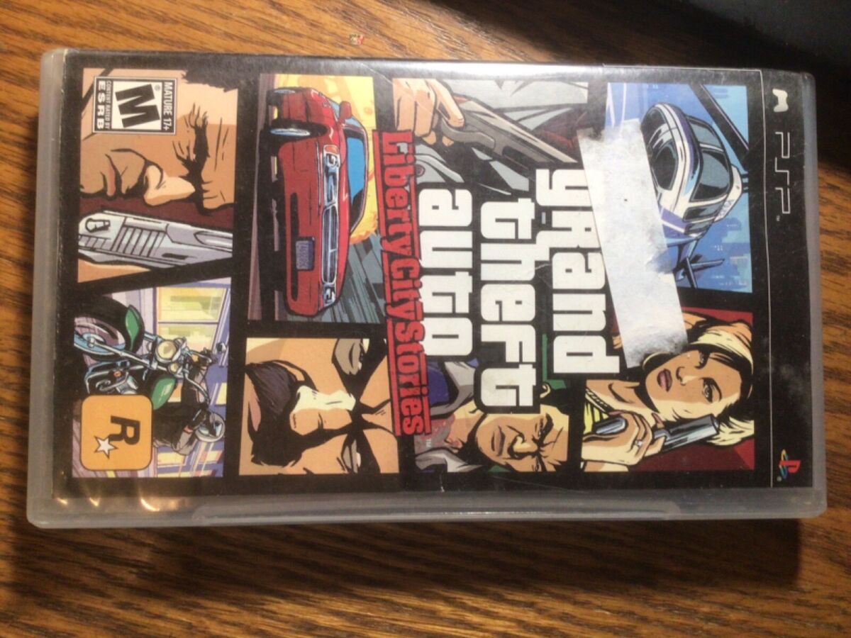 PSP: Grand Theft Auto Liberty City Stories GTA (PLATINUM