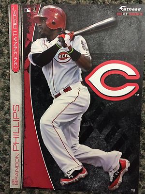 2013 Brandon Phillips Cincinnati Reds Fathead Tradeables MLB w/Free shipping