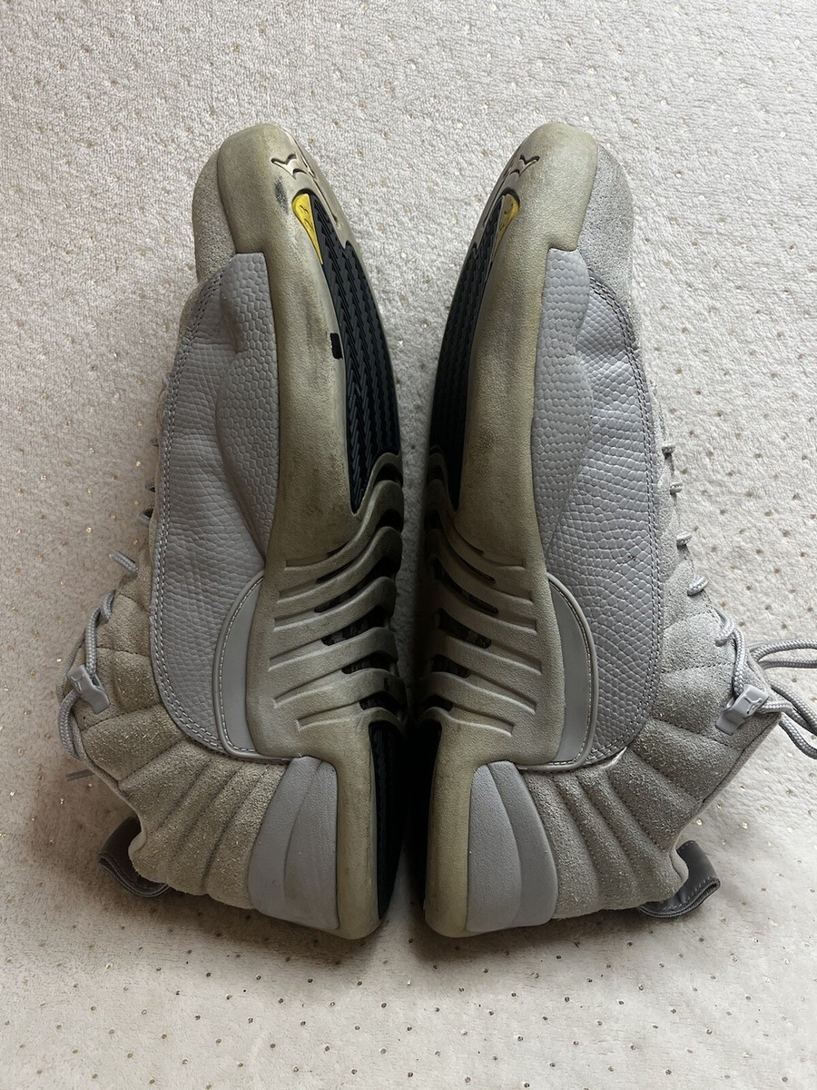 Nike Air Jordan 12 XII Low Retro Wolf Grey Armory Navy Sz 12