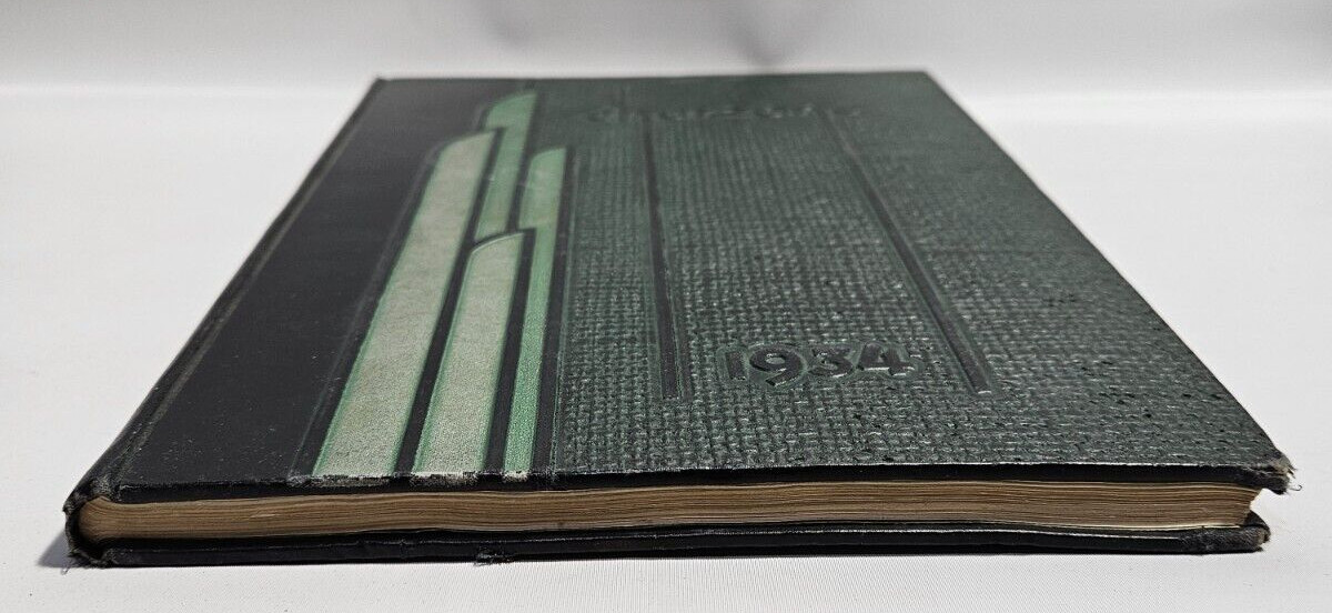 The Schurzone 1934 Yearbook, Carl Schurz Senior High School, Chicago Illinois