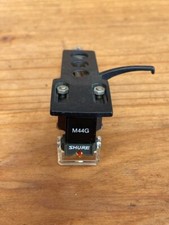 Vintage SHURE M44G Cartridge With Head Shell Good Condition