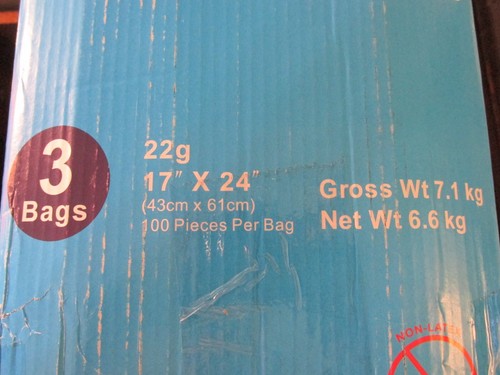 300 Count Platinum Care Blue & White Light Absorbency Disposable Pads - 17"x24" - 第 9/18 張圖片