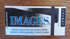 CHICAGO, ILLINOIS MATCHBOOK COVER: IMAGES JOHN HANCOCK CENTER EMPTY MATCHCOVER B