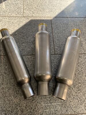  Düsenbeschleuniger - Durchgangsdämpfer 50mm* 55mm* 60mm* 63,5mm* Edelstahl