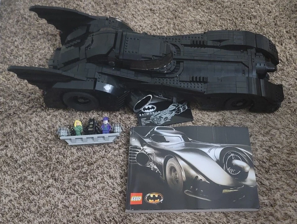 Lego super 2025 heroes 1989 batmobile