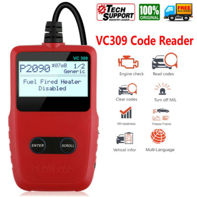 Profi KFZ OBD2 Diagnosegerät Auto Scanner Fehler Auslesegerät Motorprüfung