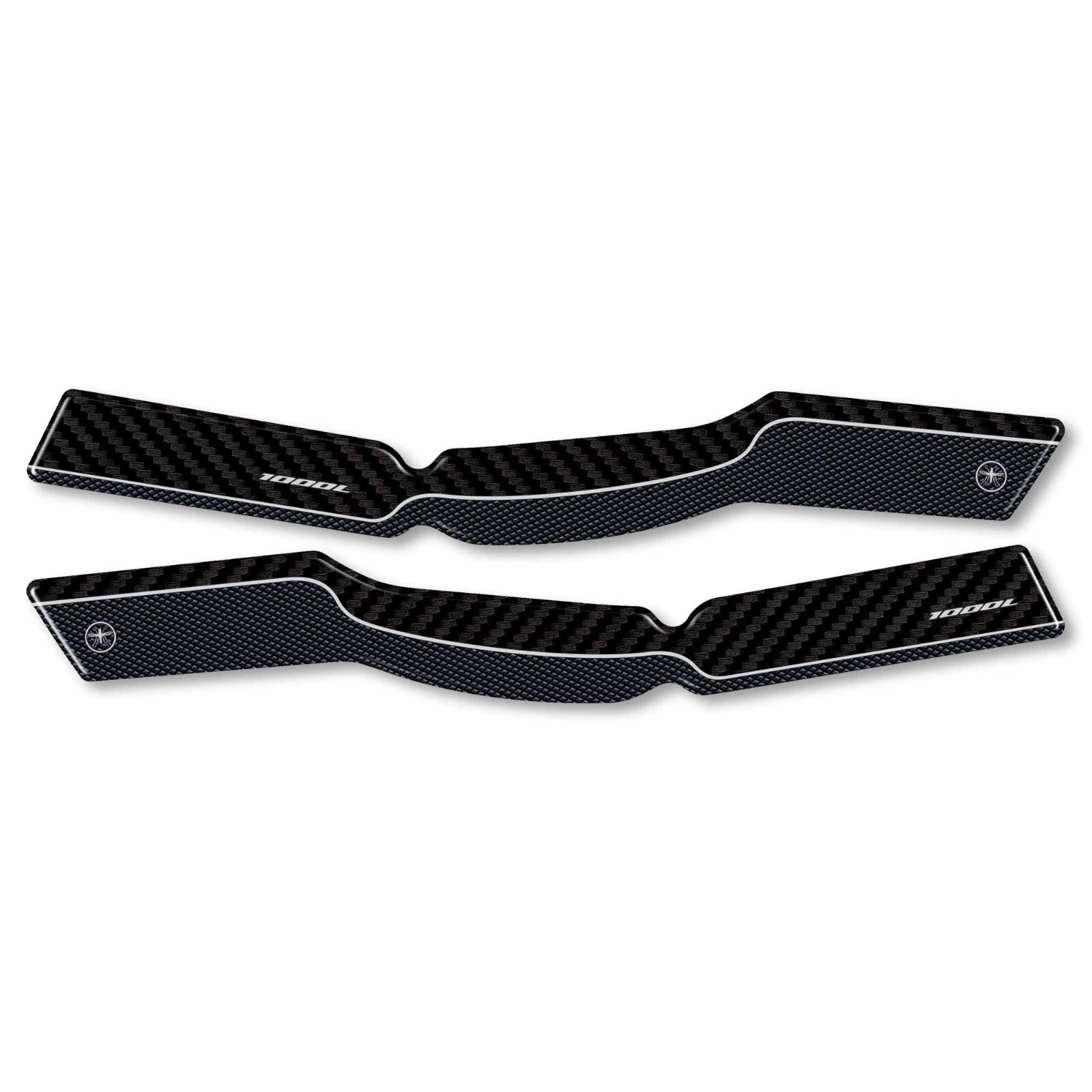 labelbike - Adesivo 3D Moto Piastra Forcella Sterzo Protezione e Decorazione in Resina compatibile con Suzuki Bandit GSX 1250 FA