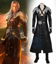 Sephiroth Final Fantasy VII 7 FF 7 Rebirth Re Cosplay Costume Boots Halloween