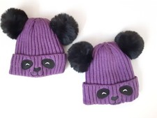 Winter Kids 2 Piece Set Purple Panda