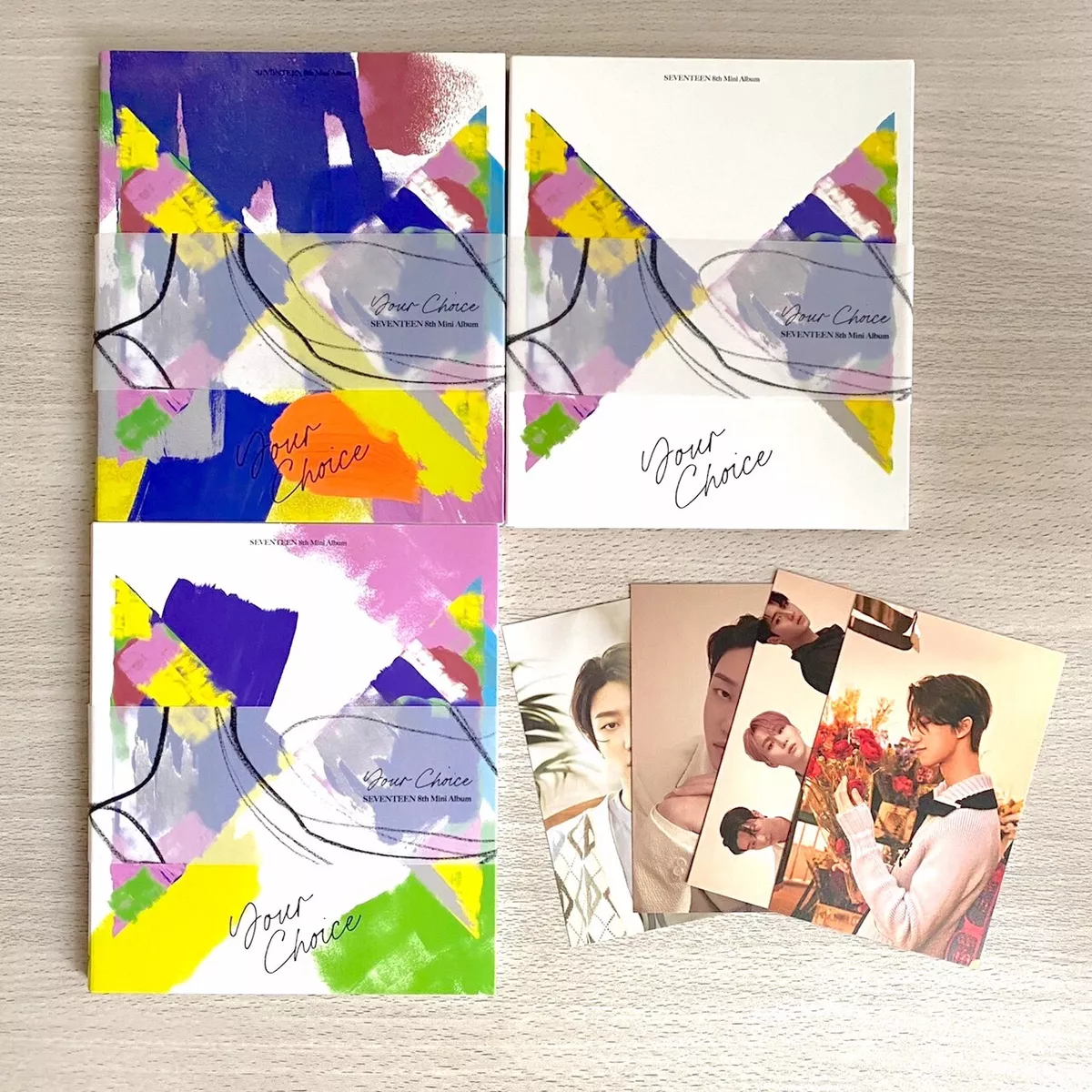 SEVENTEEN 8th min album your choice The8 set