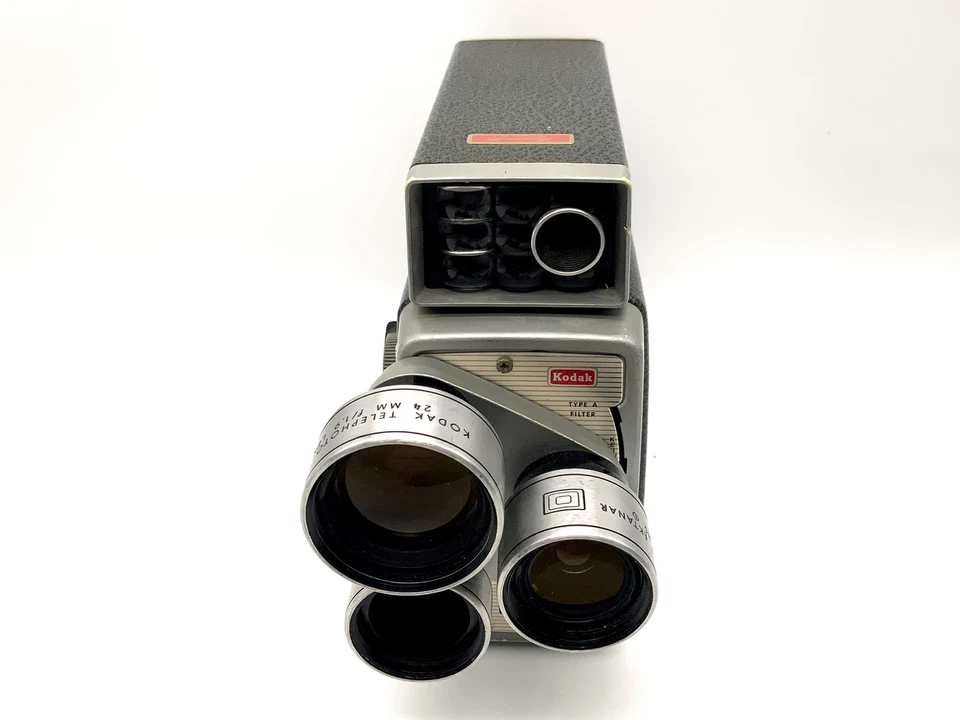 Kodak Scopemeter Fotocamera Con Ektanar F/1.9 Telephoto, Ampio Angle Doppio 8mm - Bild 2 von 4