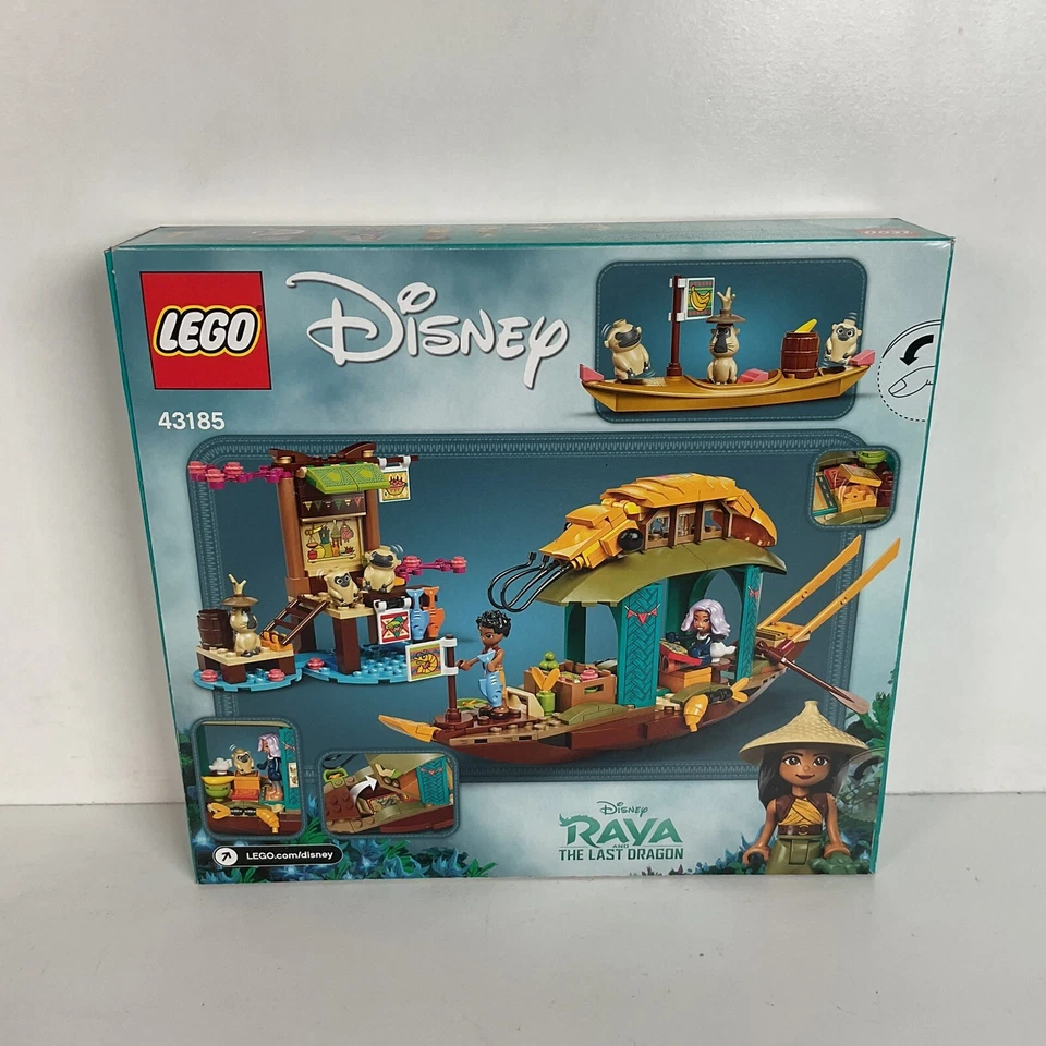 Lego Disney La Bella y la Bestia, Raya Lote Belle’s Castle Boun’s Boat Heart Palace Foto 3 de 4