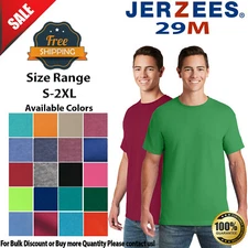 JERZEES 29M Mens Short Sleeve Dri-Power Performance Crew Neck Stylish T-Shirt