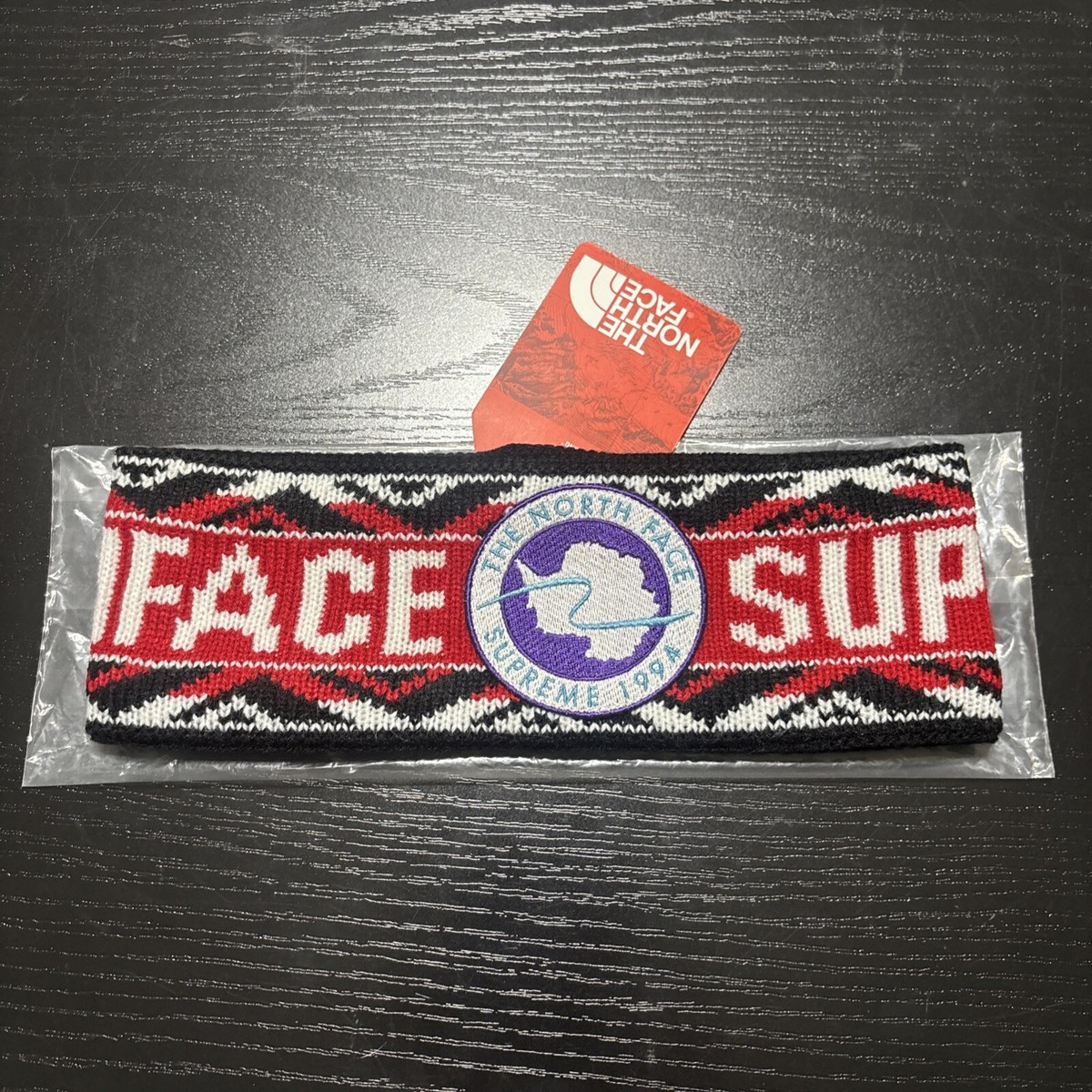 NWT Supreme X North Face SS17 Trans Antartica Headband NWT Supreme X North Face SS17 Trans Antartica Headband