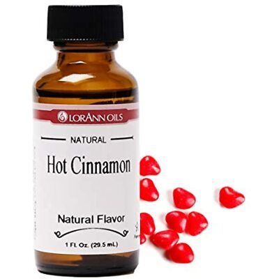 LorAnn Hot Cinnamon Super Strength Flavor, 1 ounce flavor