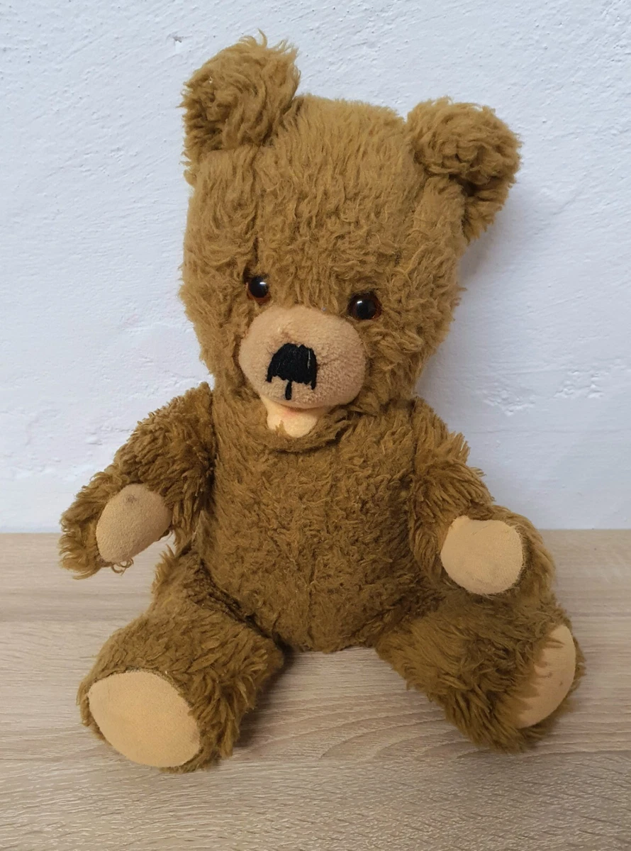 Ours en peluche. Années 1930. H. 48 cm. (accidents). - 85384329-35
