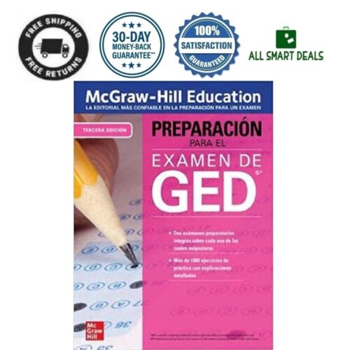 Libro De GED En Español Preparacion Para El Examen Tercera Edicion Envio Gratis - Picture 5 of 10
