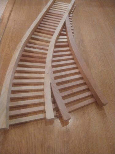 G Scale Garden Ceiling Trestle Train R1 CURVED Track Support RIGHT Turnout LBG - Picture 5 of 11