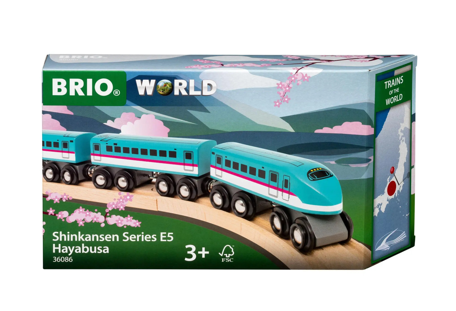 BRIO World - 36086 Trains of the World Shinkansen Series E5 Hayabusa Zug... - Image 6