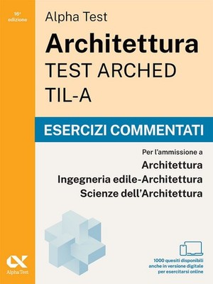 Buch - Alpha Test Architecture ARCHED, TIL-A 2026-2027. Übungen kommentiert. pe