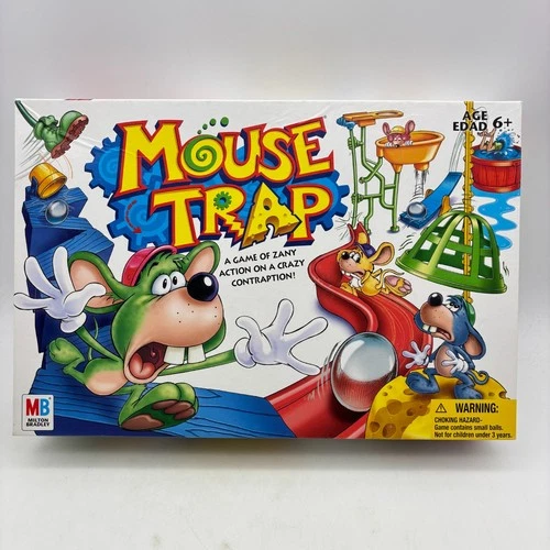 VINTAGE Mouse Trap COMPLETE Milton Bradley 2005 Classic Board Game Kids Family