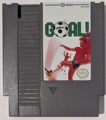 Goal! Nintendo Entertainment System NES Cleaned and Tested Works