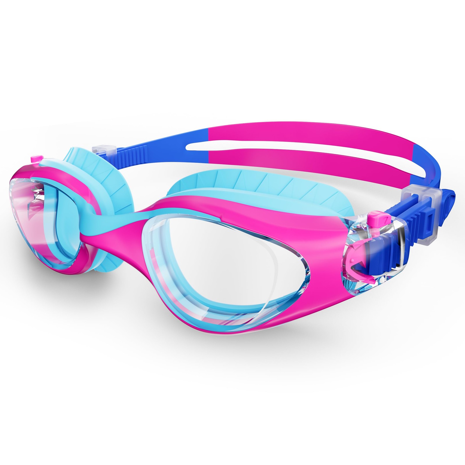 Lunettes de natation enfants sans fuite ni buée pour piscine garçon fille 6-14 ans