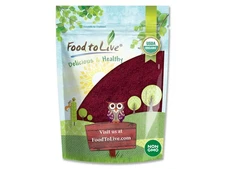Organic Beet Root Juice Powder - Non-GMO, Raw, Vegan, Contains Maltodextrin