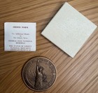 1865-1965 Statue of Liberty Centennial & Federal Hall National Memorial Medal — photo 1