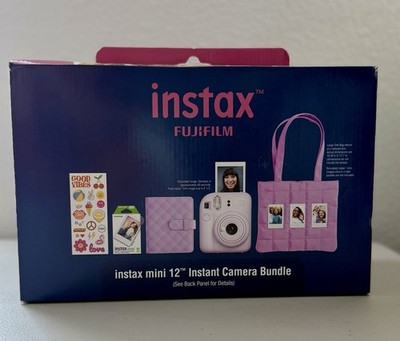 Fujifilm Instax Mini 12 Holiday Bundle Camera Bundle Lilac