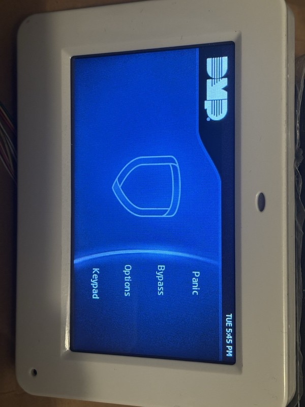 DMP 7872-W Touch LCD Keypad w/ Prox
