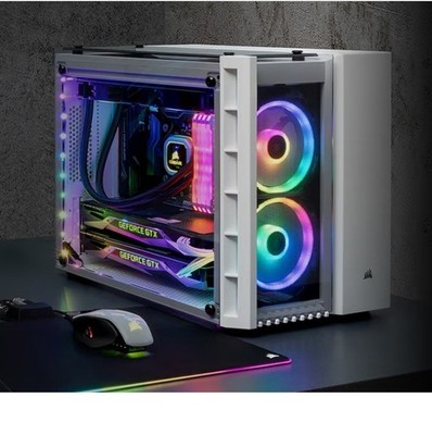 Corsair CRYSTAL 280X ホワイト Corsair Crystal Series 280X MicroATX Case in White Used | eBay