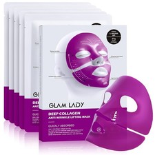 Bio-Collagen Face Mask Korean Skincare Hydrating Anti Wrinkle Lifting Overnight