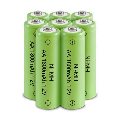 Rechargeable AA Battery NIMH 1.2V Double A 1800mAh High Capacity AA Batteries...