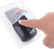 PC Waterproof Doorbell Cover, Transparent Rainproof Wireless Doorbell Waterproof